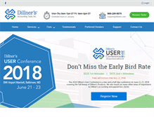 Tablet Screenshot of dillners.com